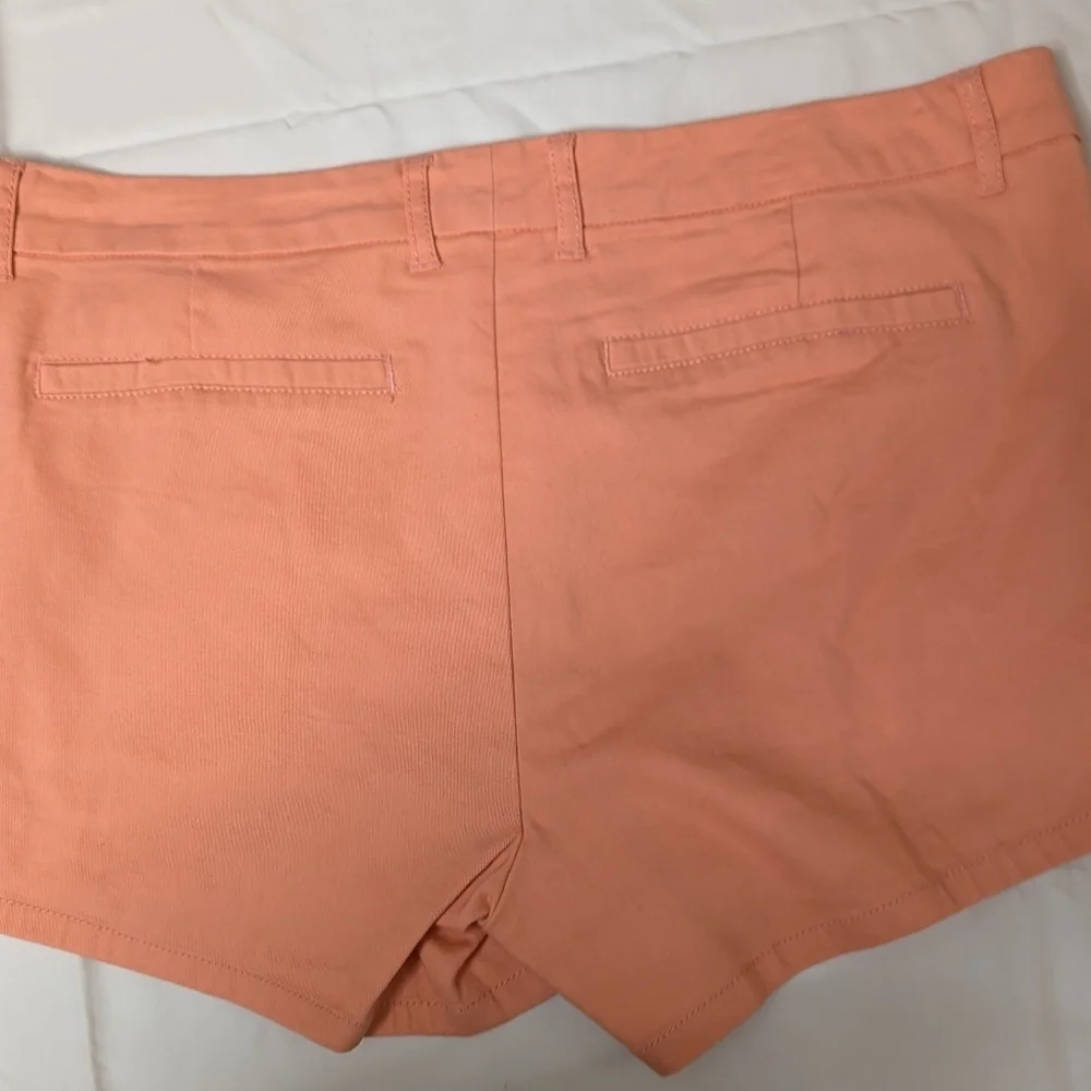Wishful Park Stretch Coral Cotton Shorts Size 13 NWT MSRP $35 - Picture 2 of 4